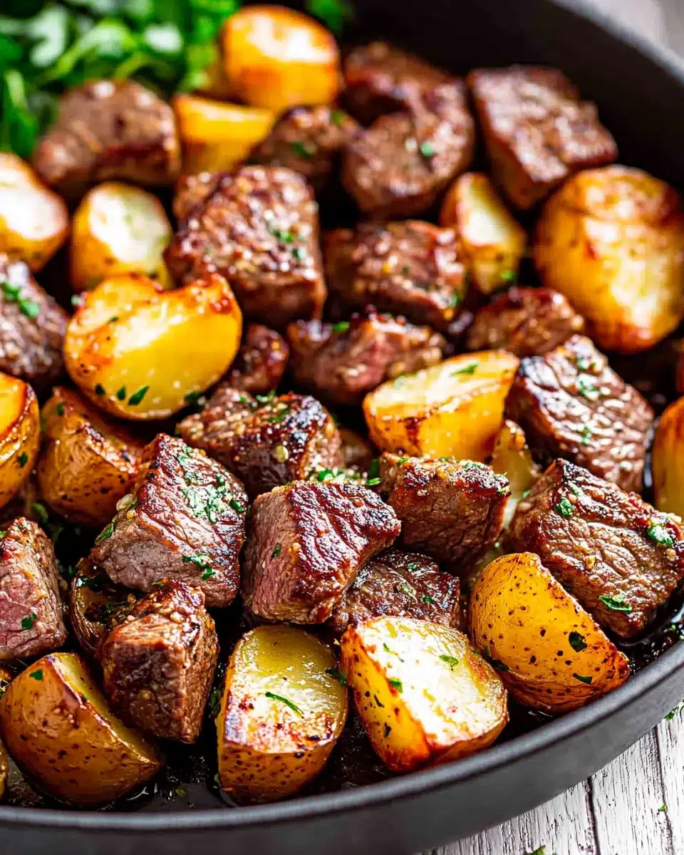 Tips for Garlic Butter Steak Bites and Potatoes