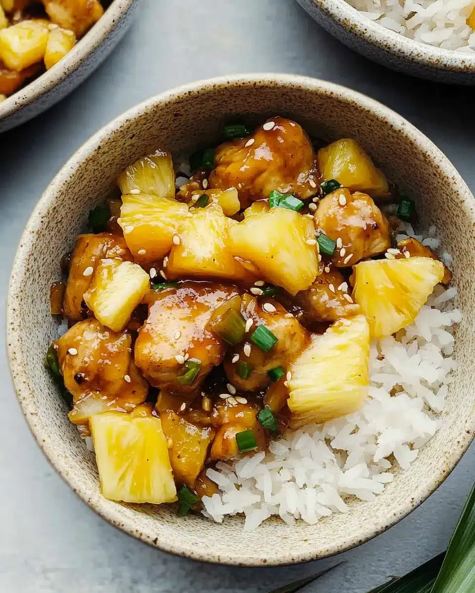 Tips for Sweet and Savory Pineapple Chicken and Rice Recipe