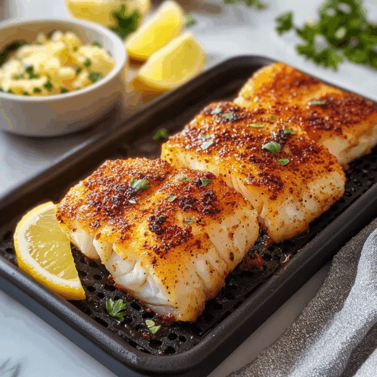 Air Fryer Cod