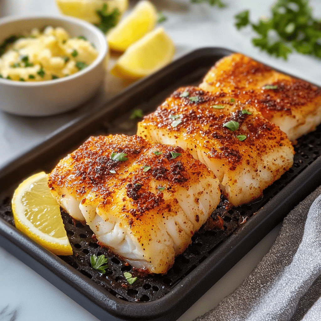 Air Fryer Cod