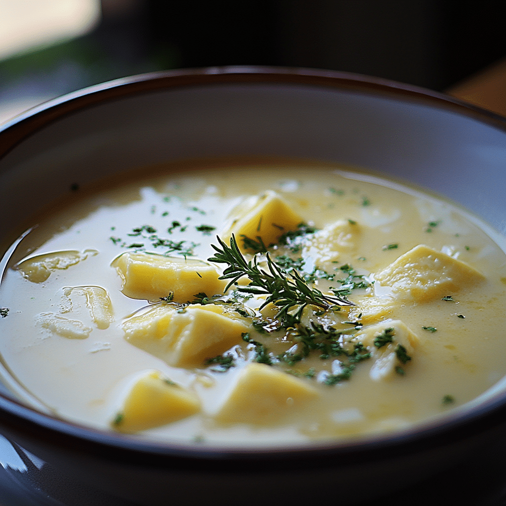 Avgolemono Soup