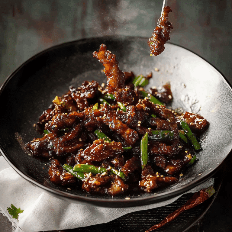 Crispy Mongolian Beef
