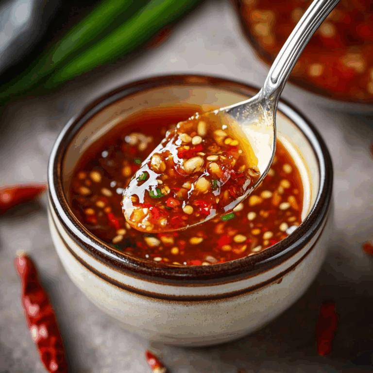 Easy Homemade Sweet Chili Sauce
