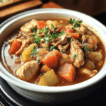 Hearty Slow Cooker Chicken Stew