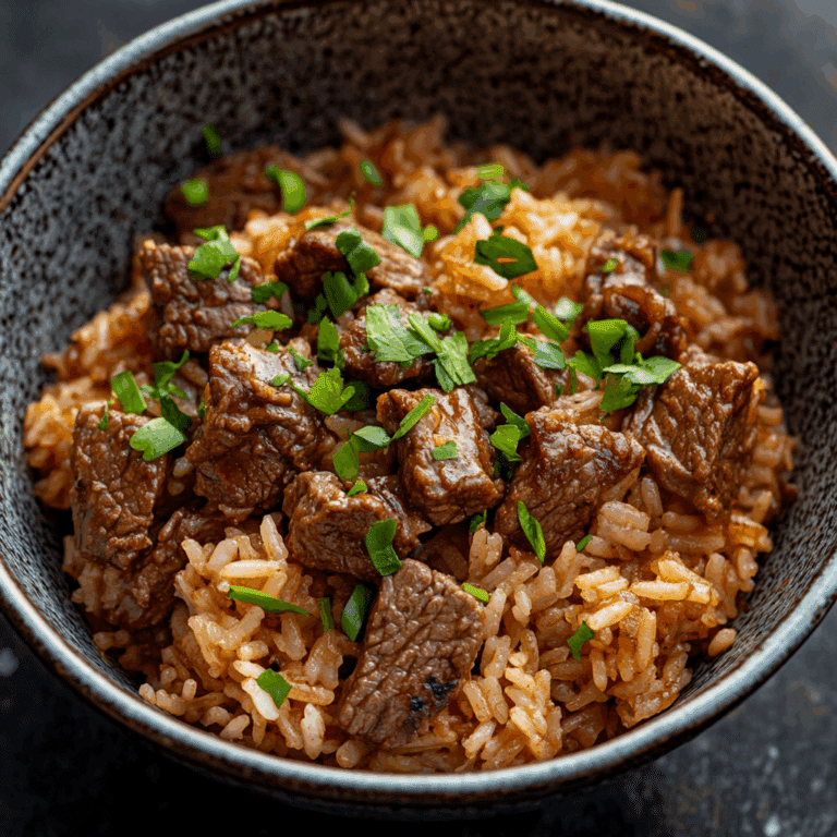 Instant Pot Beef and Rice