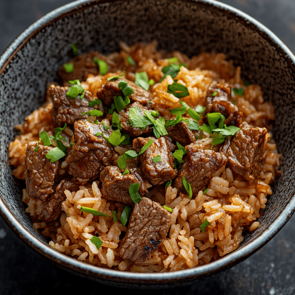 Instant Pot Beef and Rice