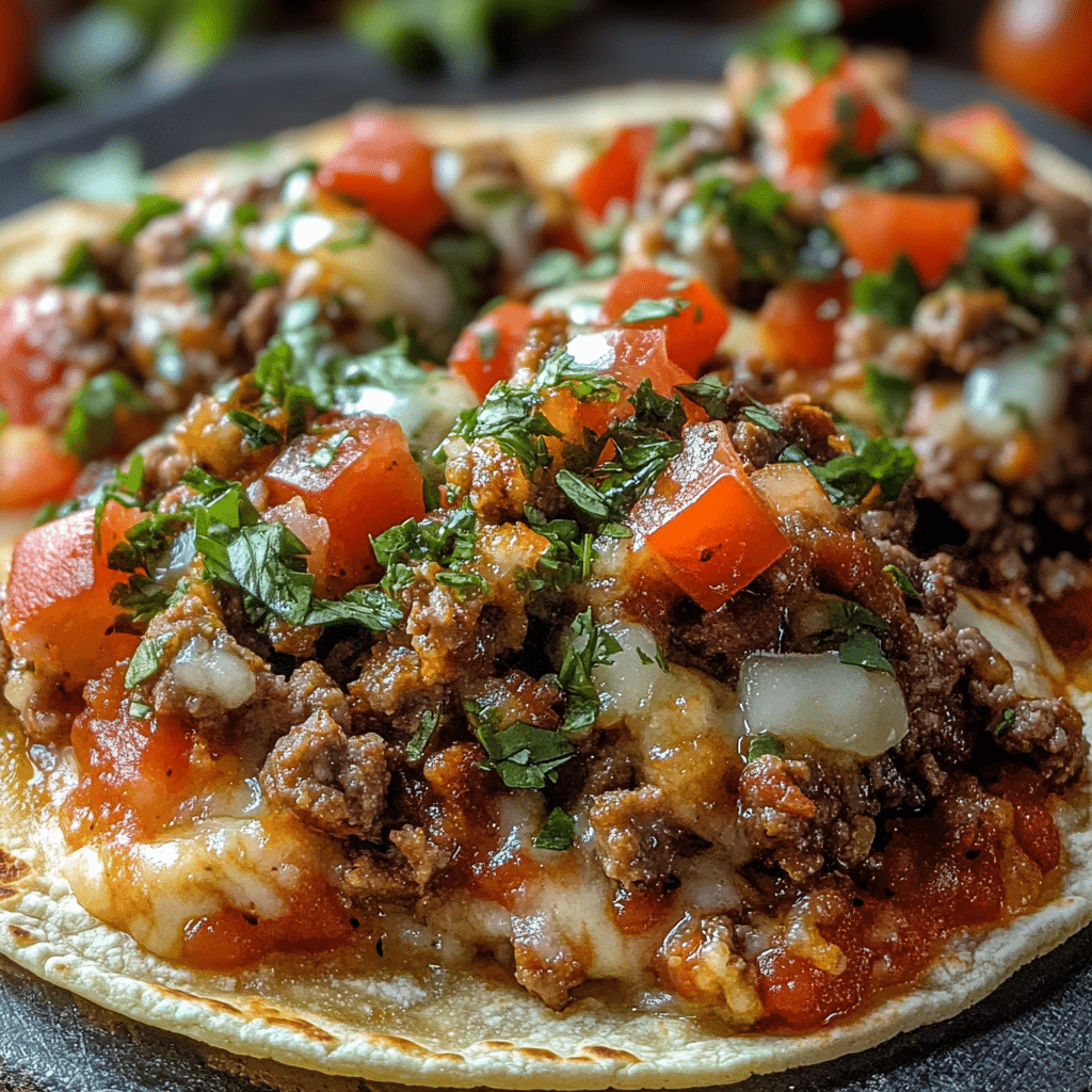 Meat Lovers Pizza Tacos