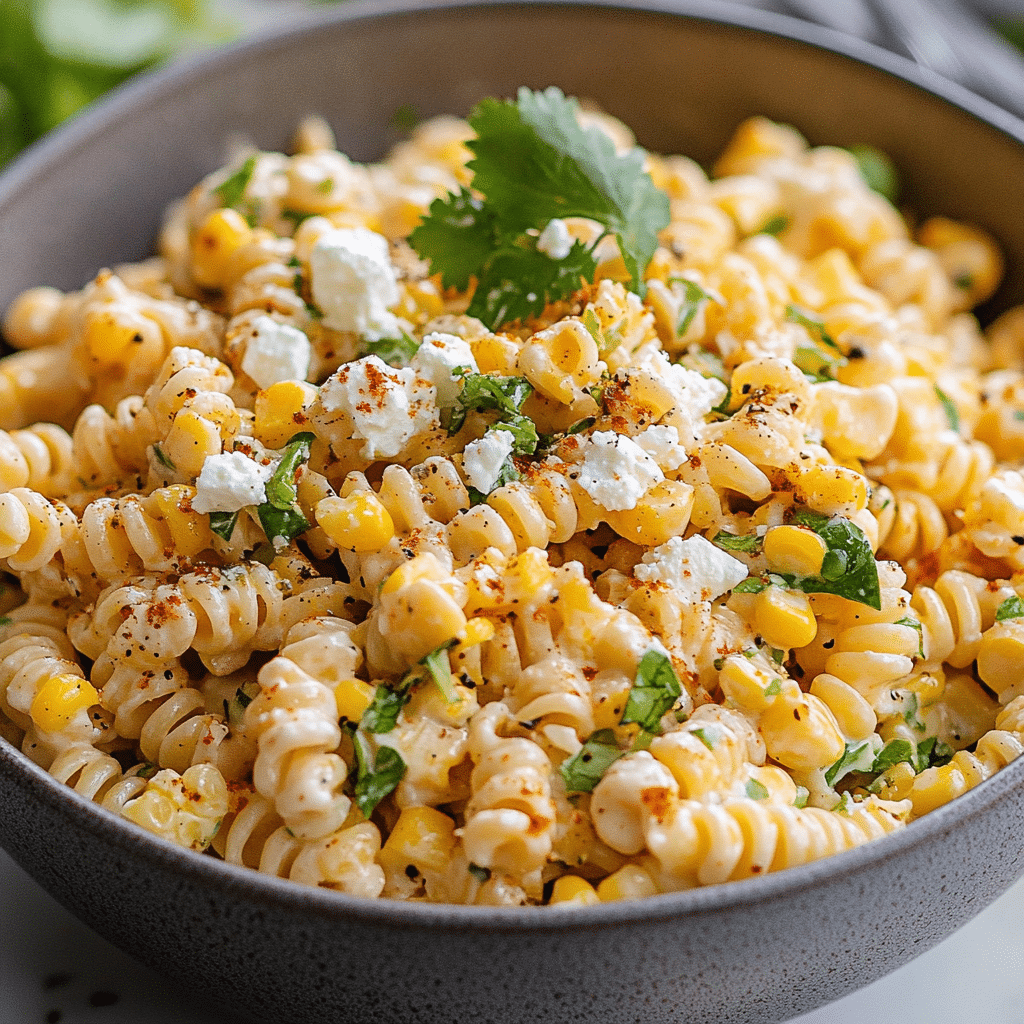 Mexican Street Corn Pasta Salad