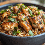 No Peek Chicken and Rice