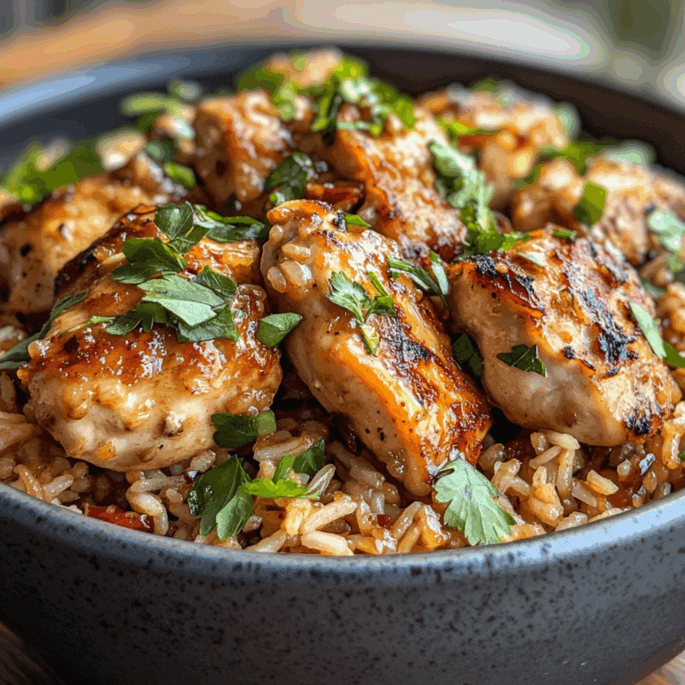 No Peek Chicken and Rice