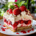 Strawberry Cheesecake Dump Cake