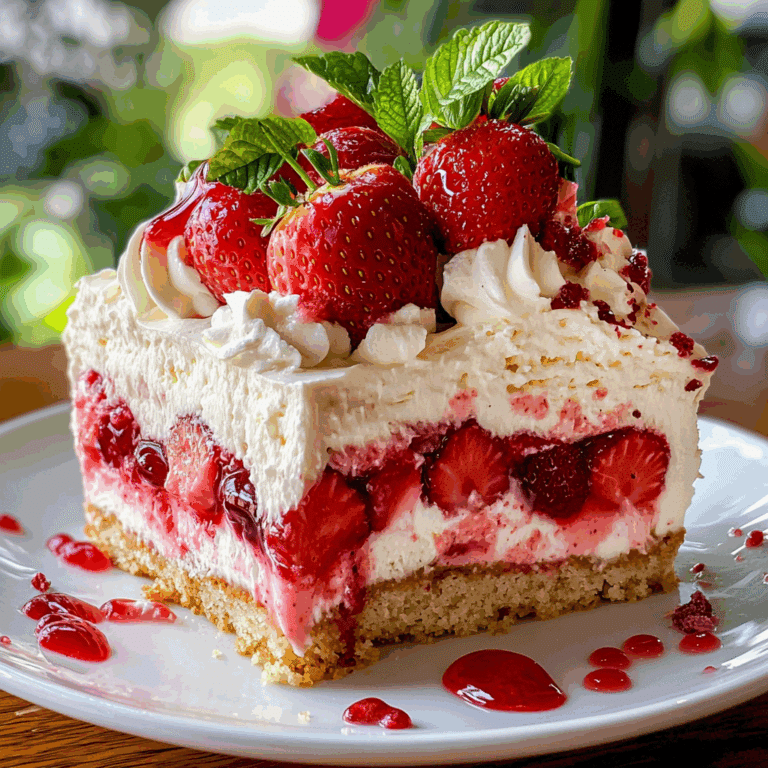 Strawberry Cheesecake Dump Cake