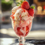 Strawberry Ice Cream Float