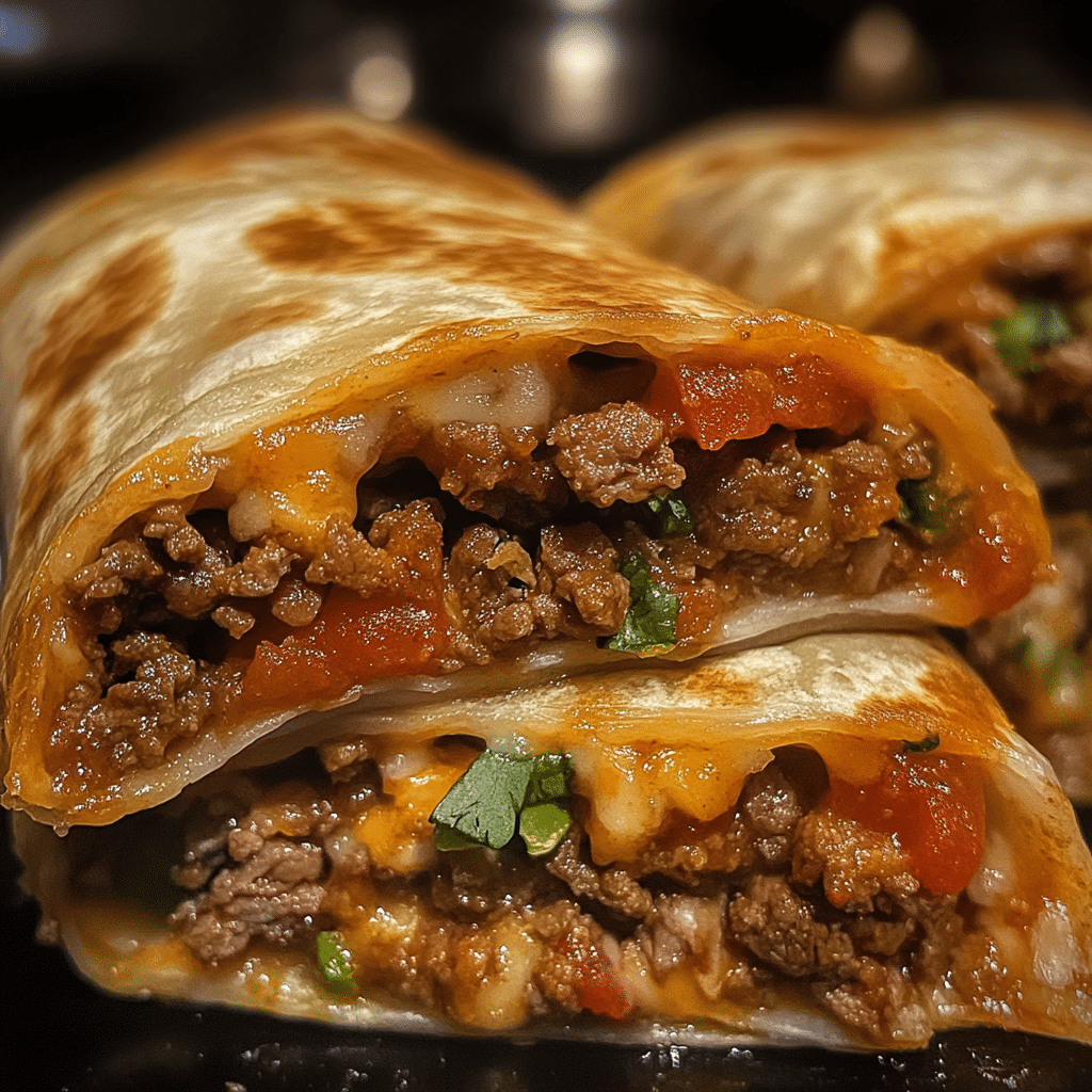 Stuffed Taco Bell Beef Burrito