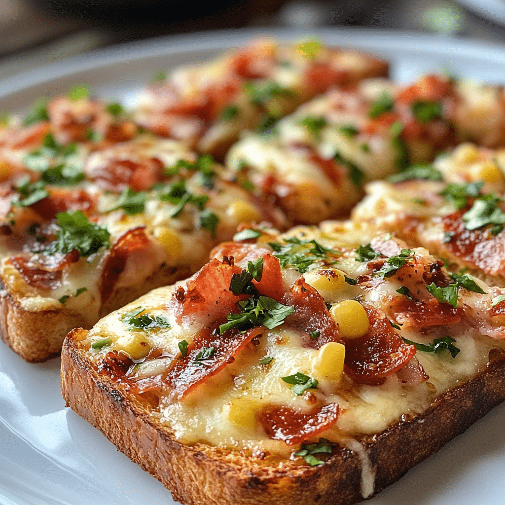 Texas Toast Pizza