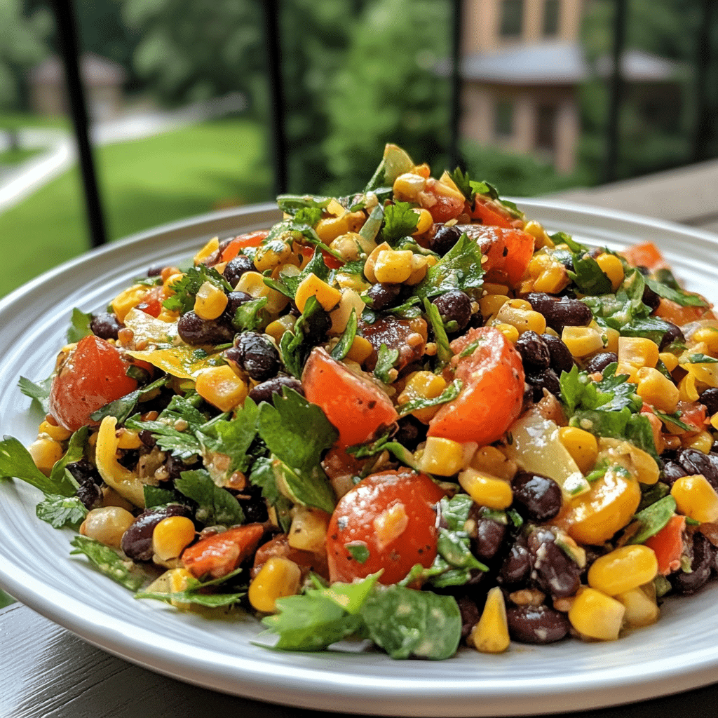 Zesty Black Bean and Corn Salad