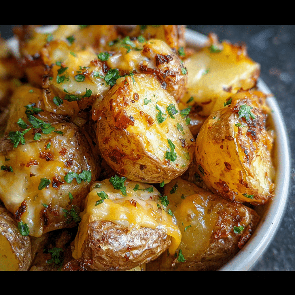 Cheesy Ranch Oven Roasted Potatoes