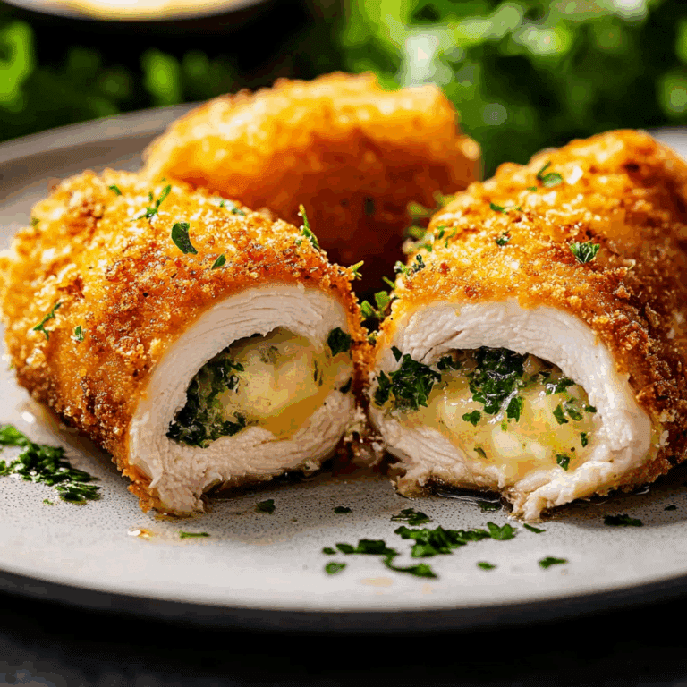 Chicken Kiev with Garlic Butter
