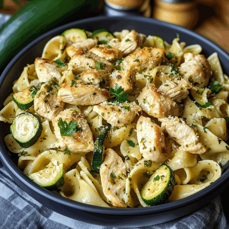 Chicken Zucchini Pasta
