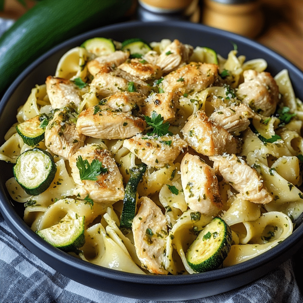 Chicken Zucchini Pasta