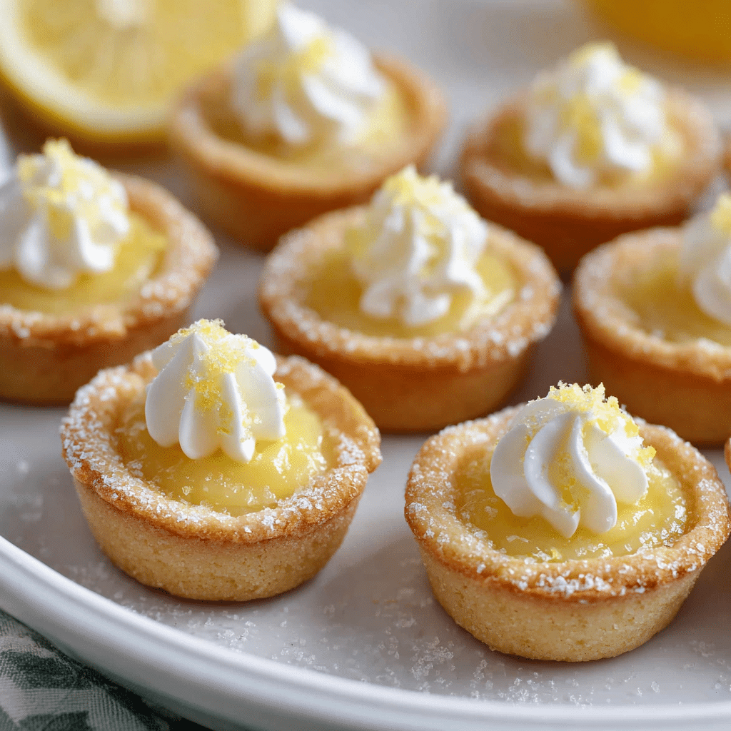 Creamy Lemon Sugar Cookie Cups