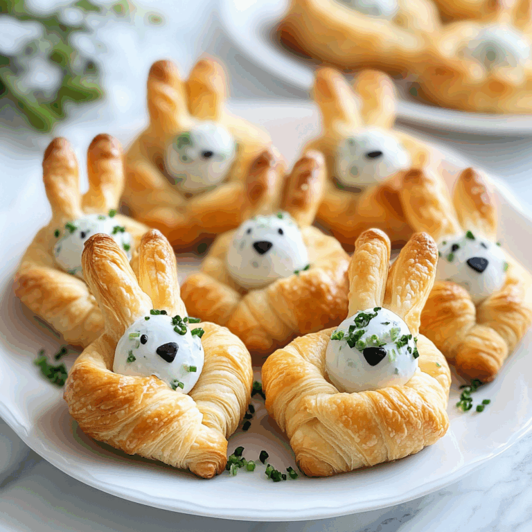 Easter Bunny Crescent Bites