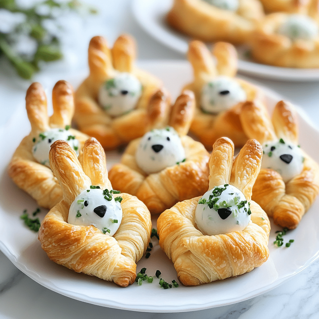 Easter Bunny Crescent Bites
