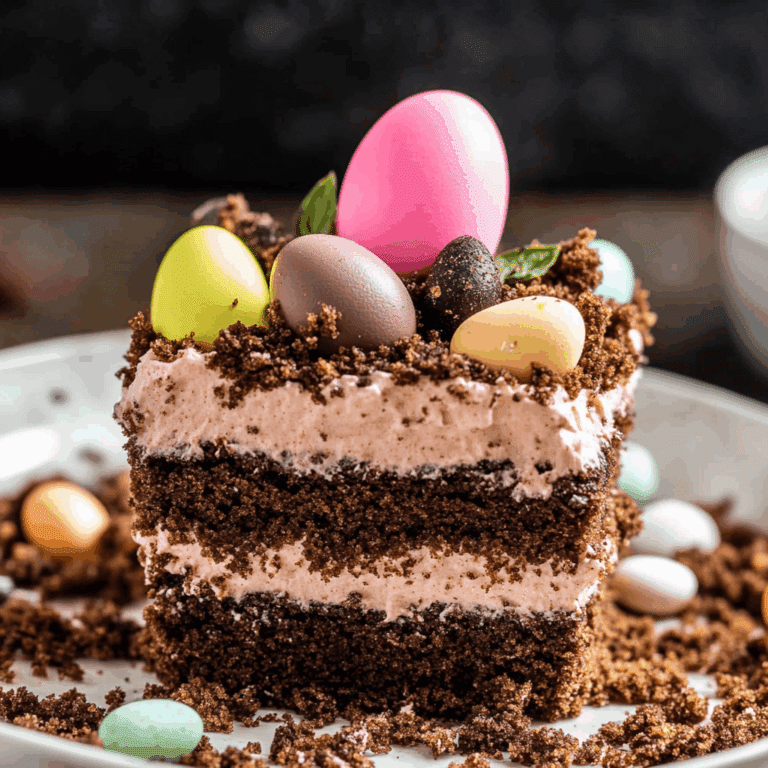 Easter Dirt Cake Dessert