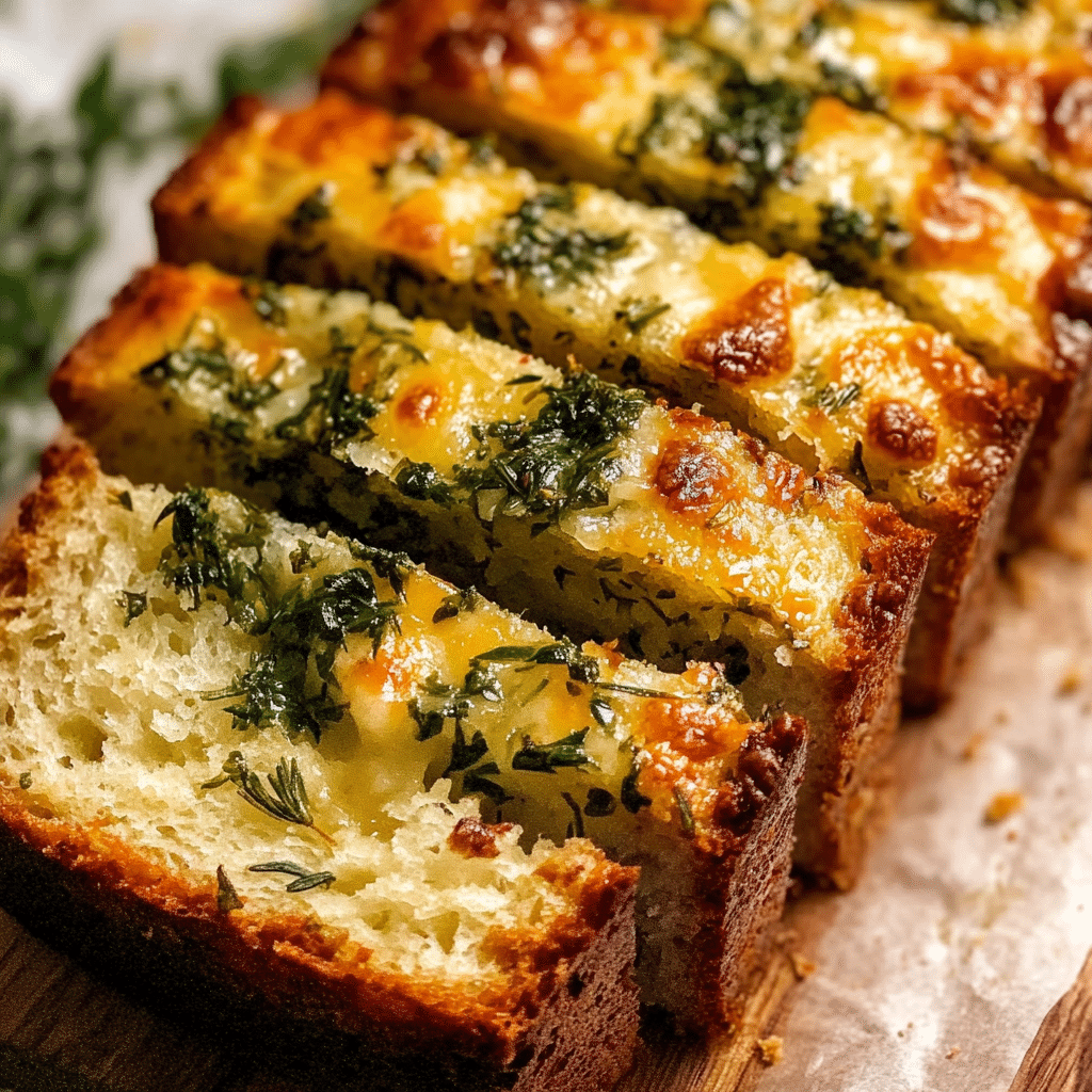 Herb & Cheese Quick Bread