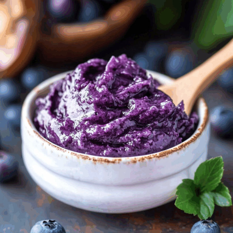 Homemade Blueberry Butter
