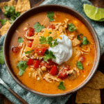 Instant Pot Chicken Enchilada Soup