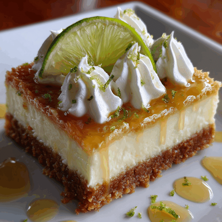 Key Lime Pie Bars
