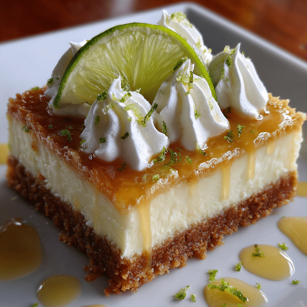 Key Lime Pie Bars