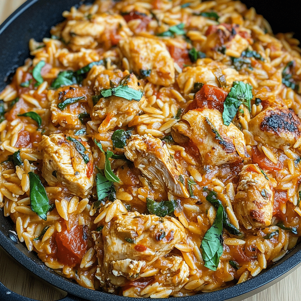 Marry Me Chicken Orzo One Pot