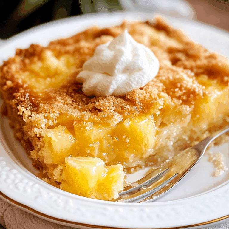 Pineapple Dump Cake