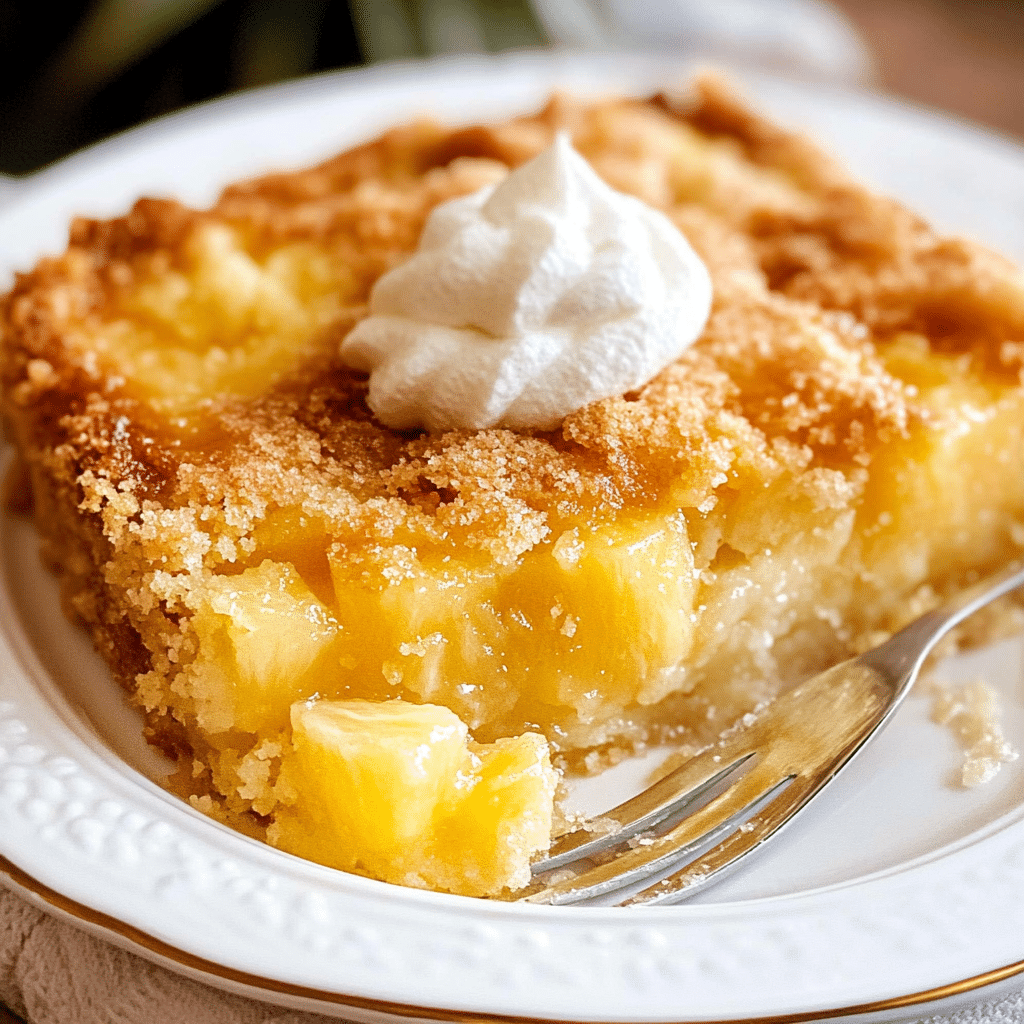 Pineapple Dump Cake