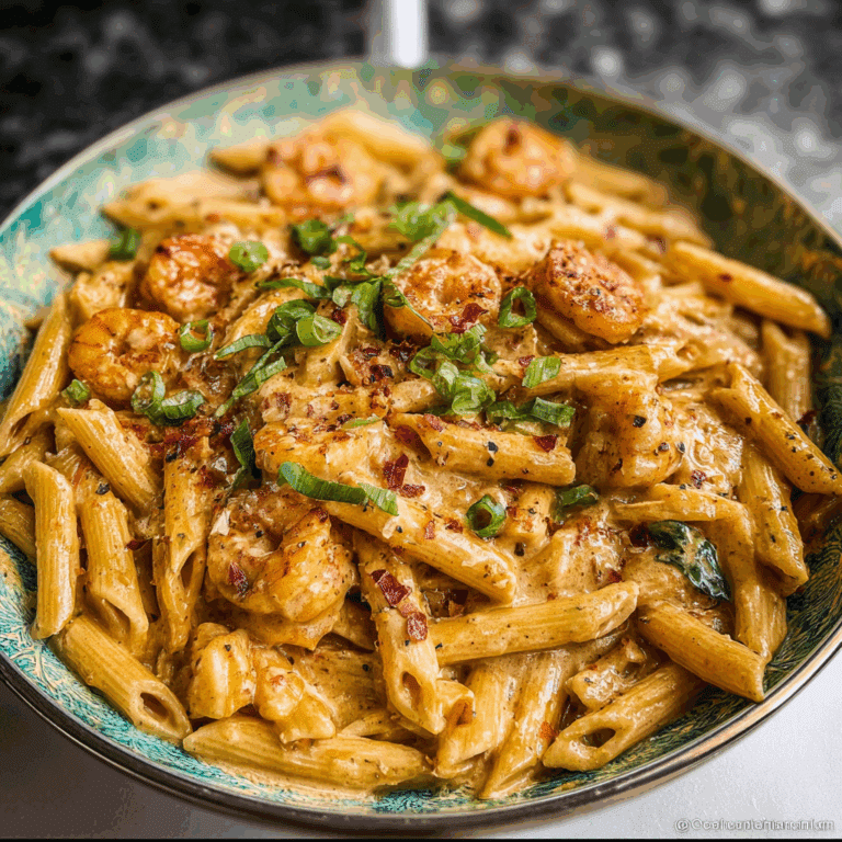 Quick Creamy Cajun Pasta