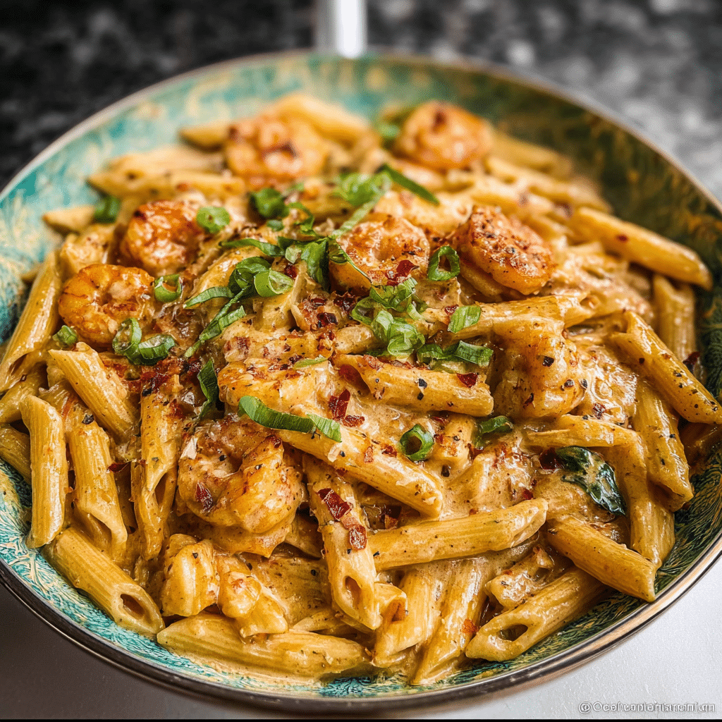 Quick Creamy Cajun Pasta
