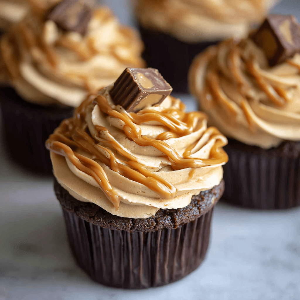 Reese's Peanut Butter Cupcakes