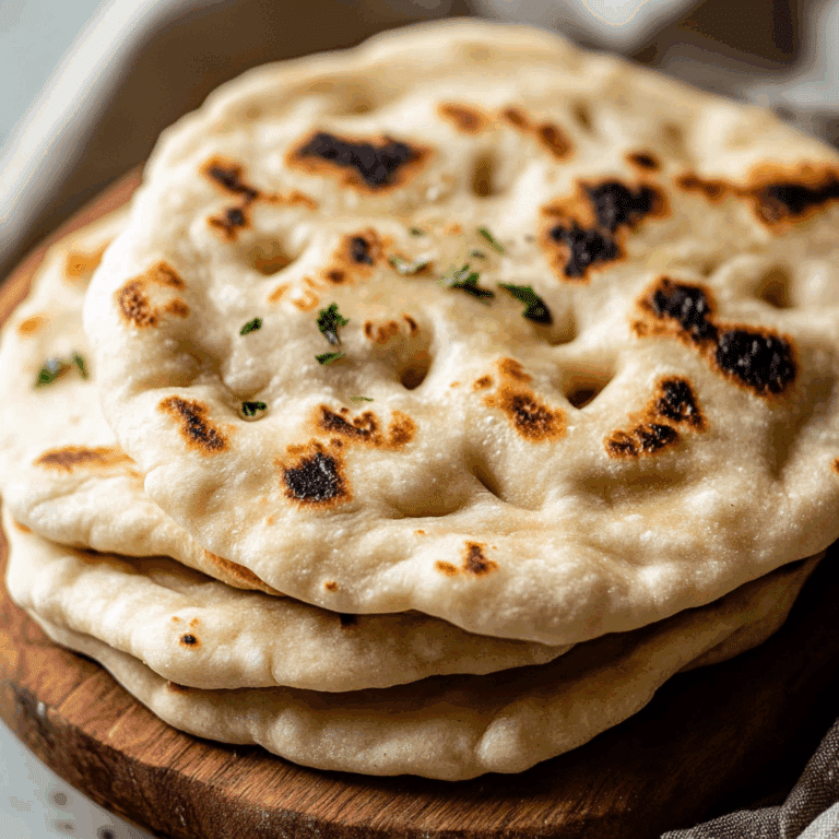 Sourdough Naan Flatbread