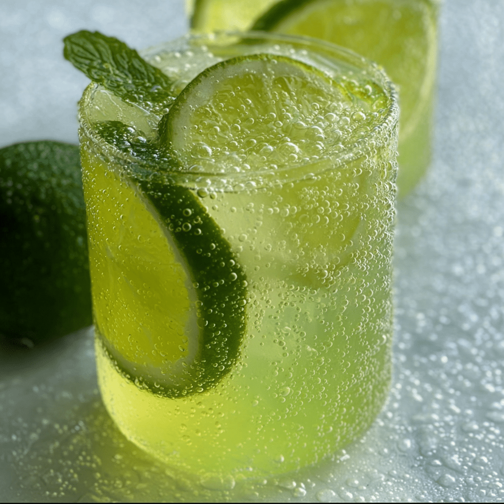 Sparkling Mint Limeade