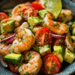 Zesty Lime Shrimp and Avocado Salad