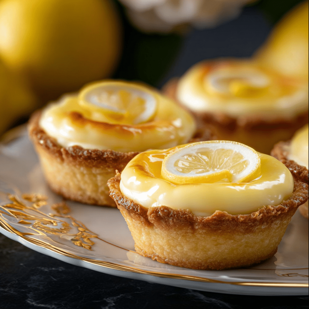 Baby Lemon Impossible Pies