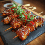 Bang Bang Chicken Skewers