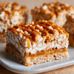 Brown Butter Dulce de Leche Rice Krispie Treats