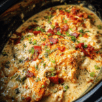Creamy Crockpot Crack Chicken