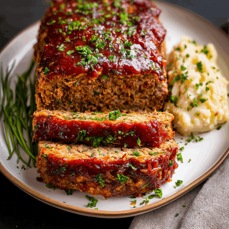 Easy Lipton Onion Soup Meatloaf Recipe