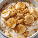 High Protein Banana Pudding Greek Yogurt Bowl