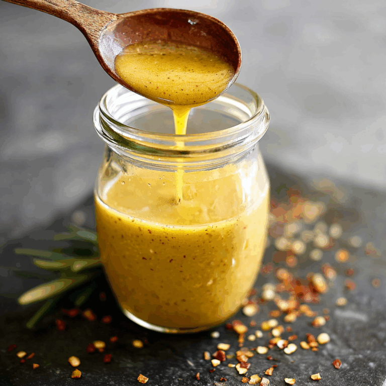 Homemade Honey Mustard Dressing