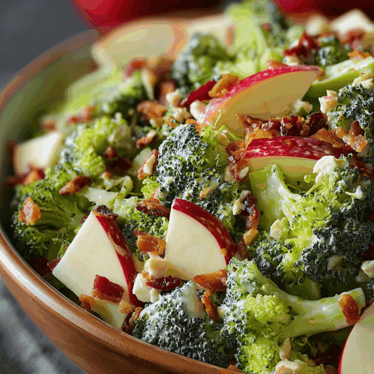 Honeycrisp Apple Broccoli Salad